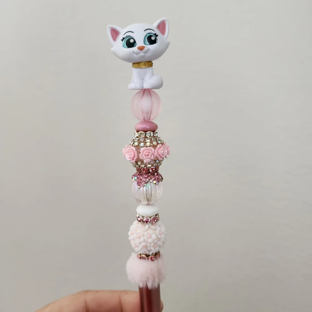 Disney Marie Doorable Beaded Pen